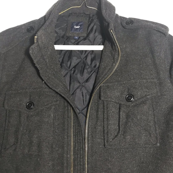 GAP Jackets & Coats Gap Mens Military Field Winter Coat Size L